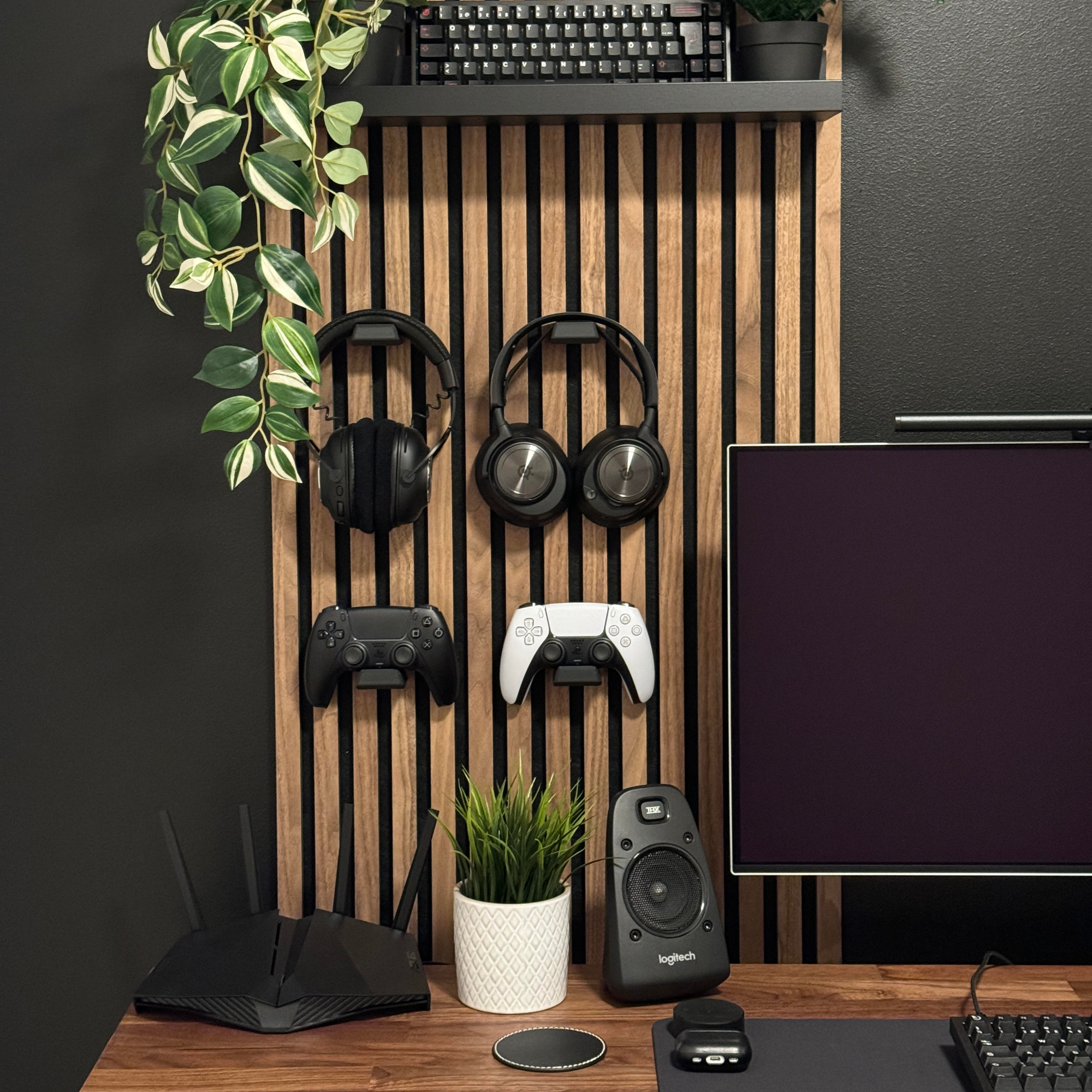 Headset-/Controller-Halterung - Montageart: Wandclip