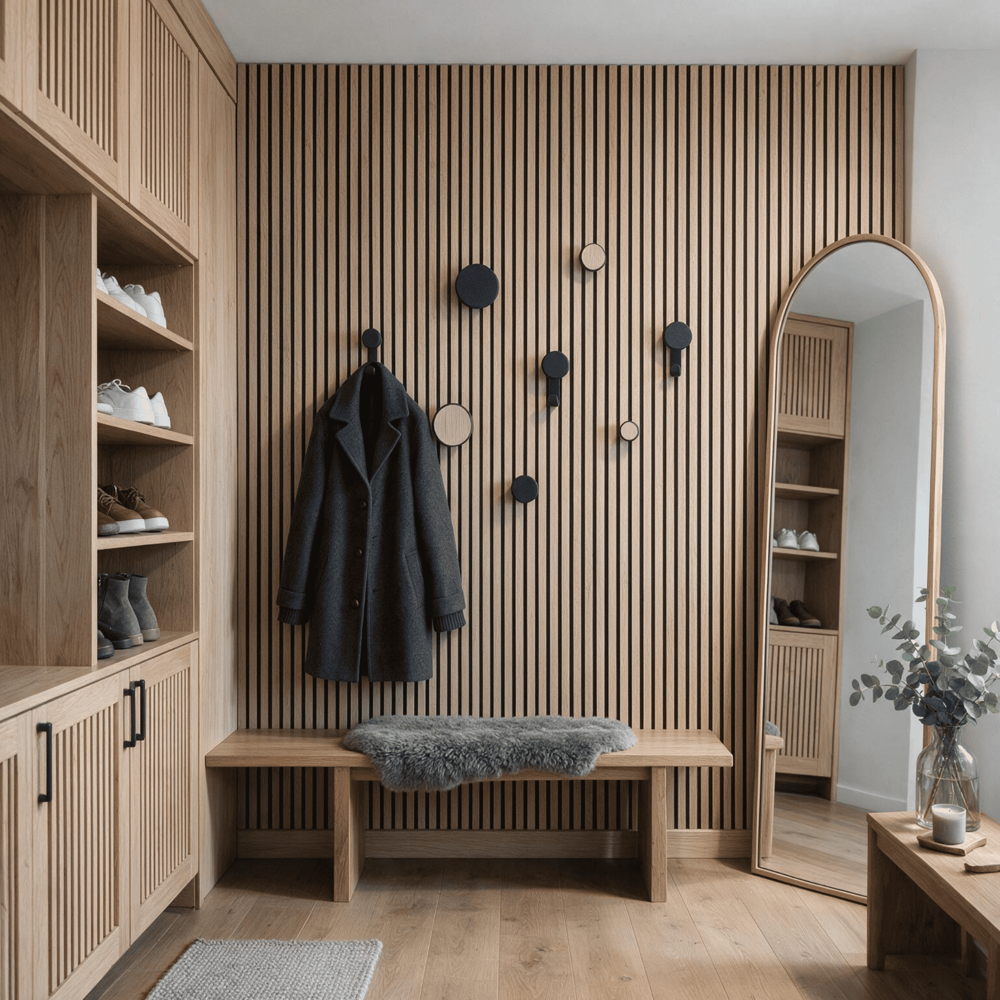 Ronde hanger/haak - Installatie: Muurclip