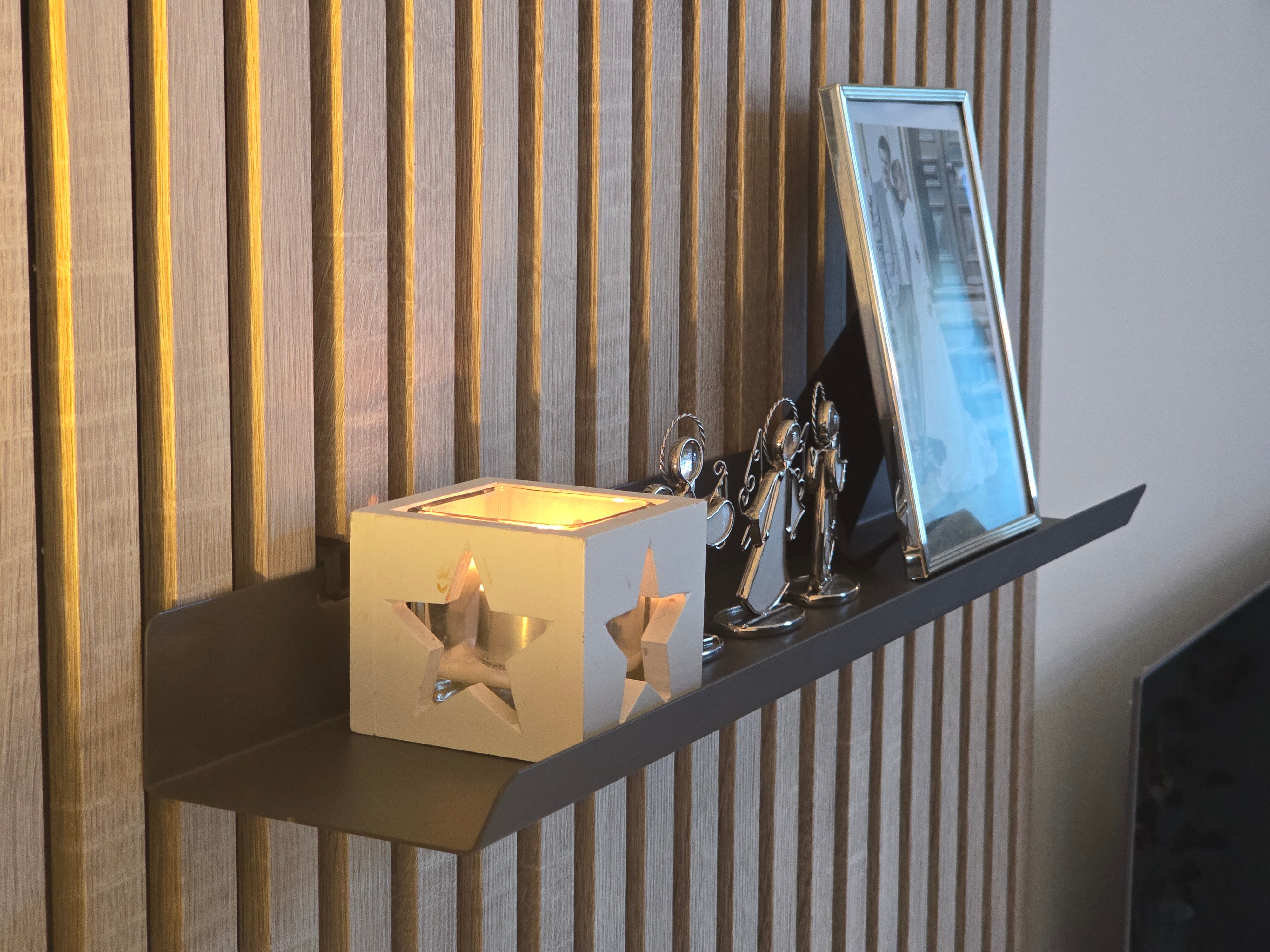 Regalträger für IKEA MALMBÄCK Bilderleiste - Montageart: Wandclip