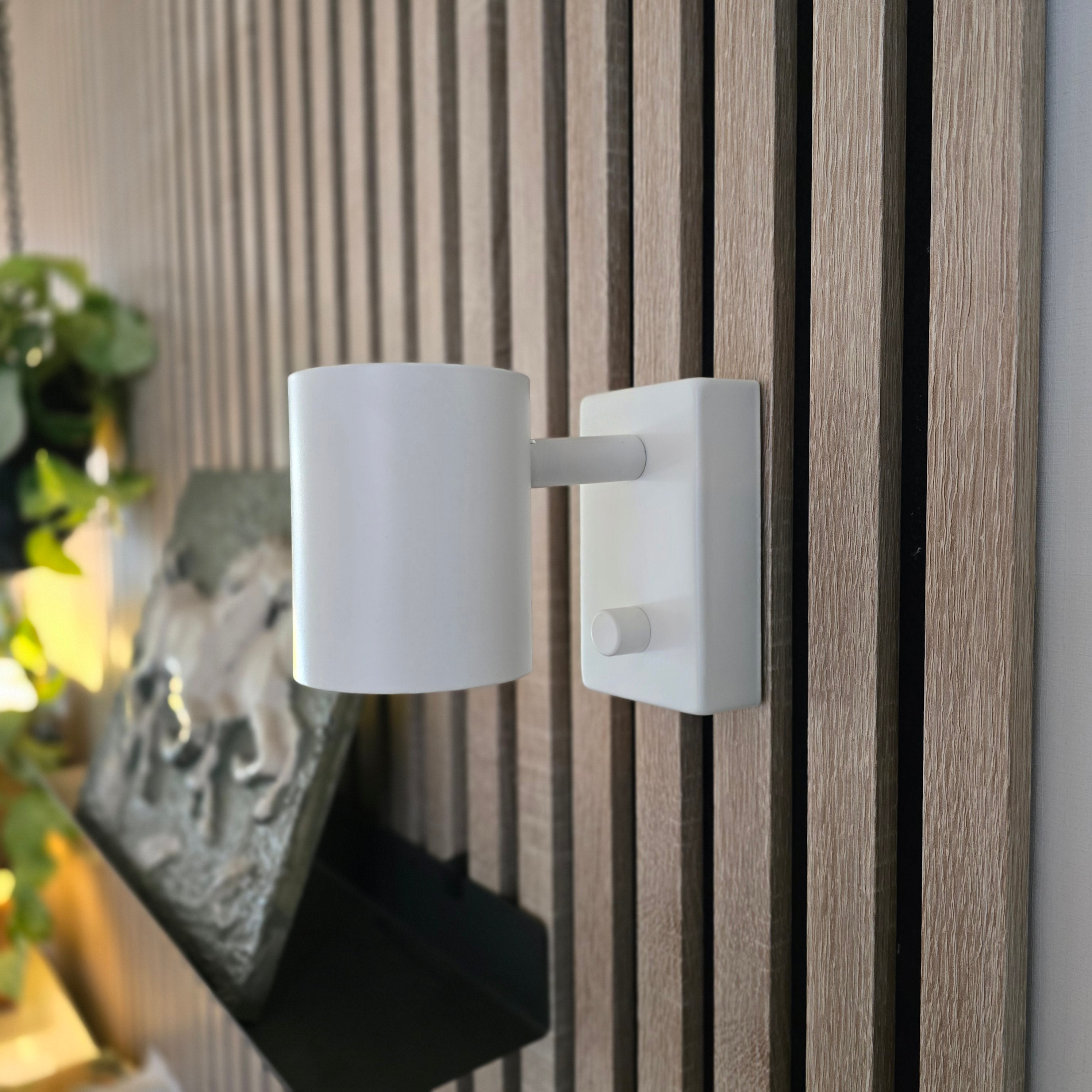 Akustikpaneelhalterung für IKEA Nymane Lampe – Montageart: Wandclip