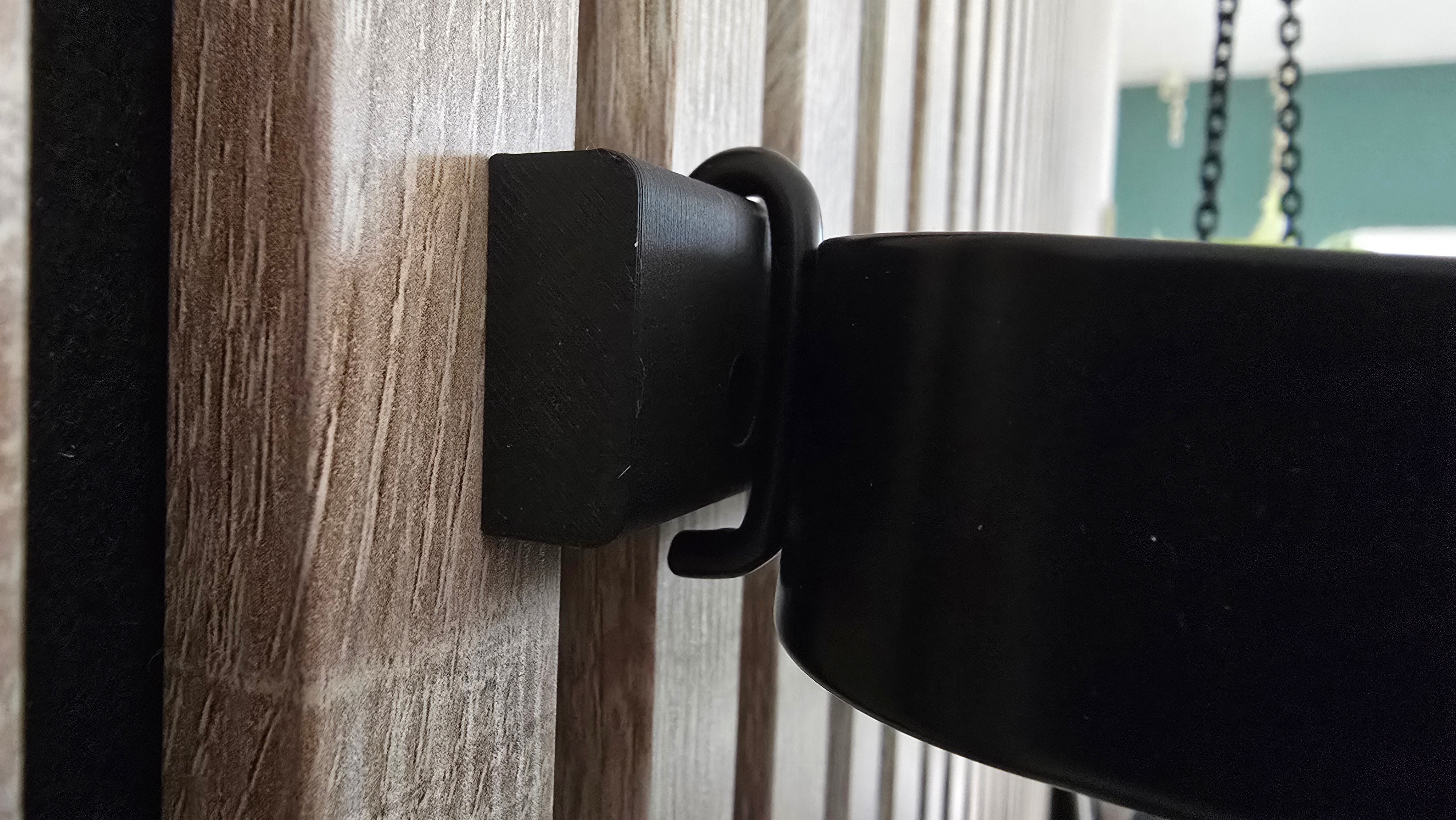 IKEA SKADIS mounts (set of 2) for Acoustic Panels - Installation method: Wall Clip