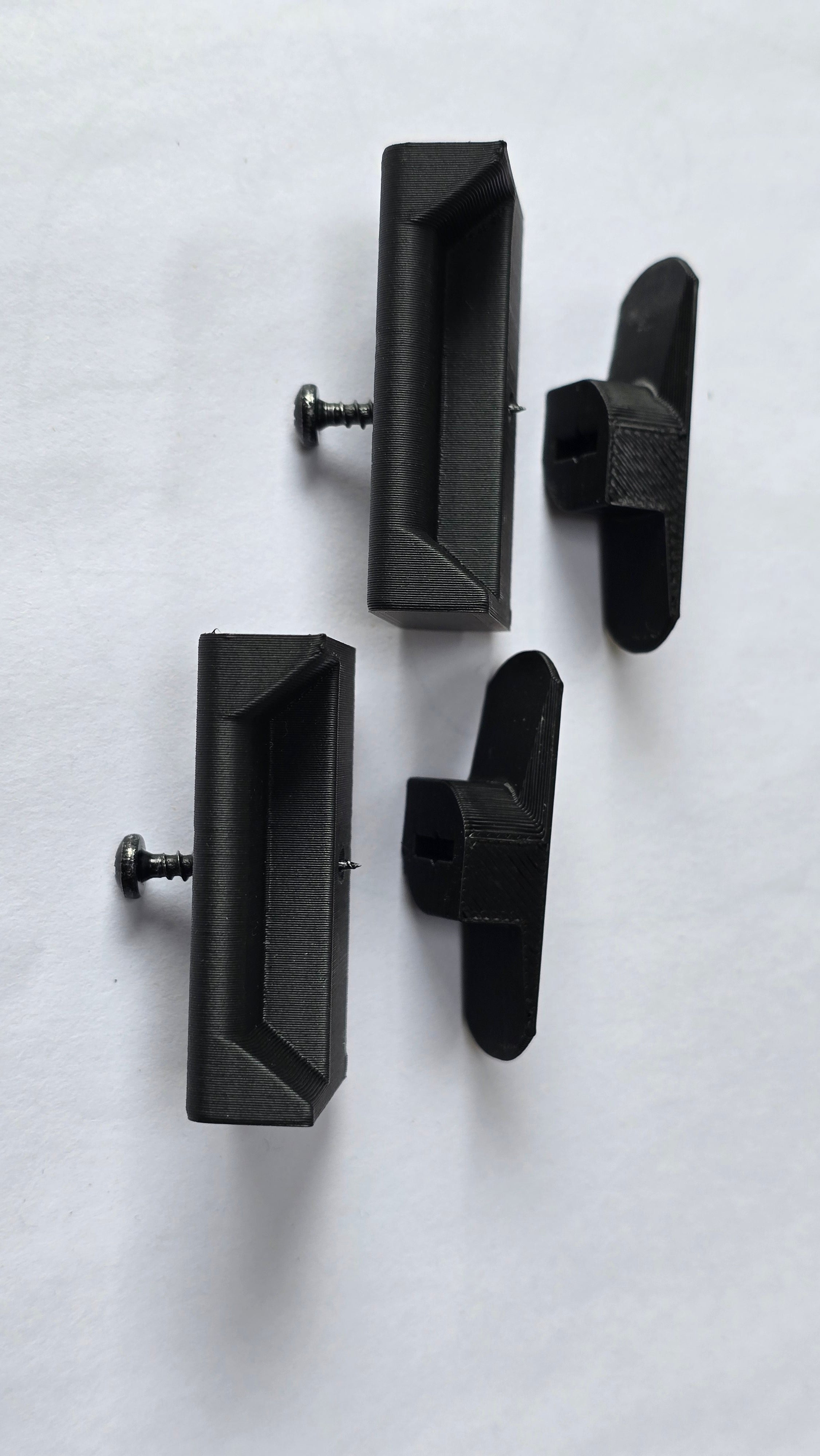 IKEA SKADIS mounts (set of 2) for Acoustic Panels - Installation method: Wall Clip