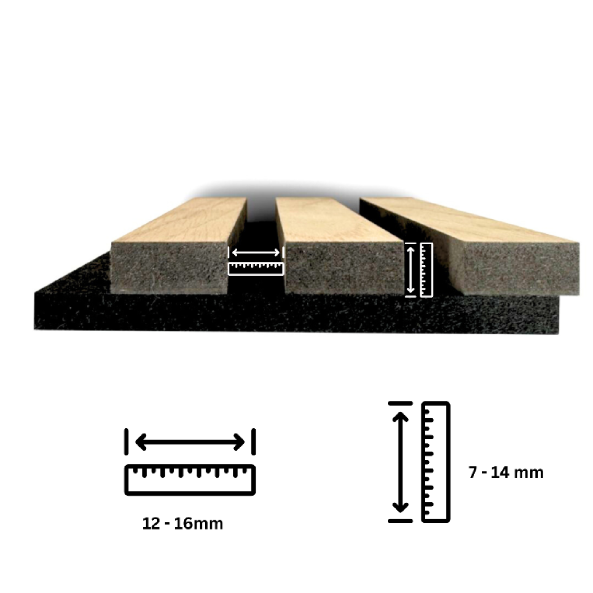 Plankdragers voor de IKEA MOSSLANDA Schilderijenplank - Installatie: Muurclip