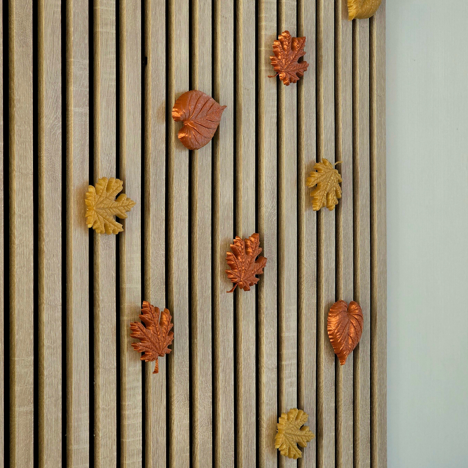 Herfstdecoratie voor akoestische panelen - Installatietype: Muurclip
