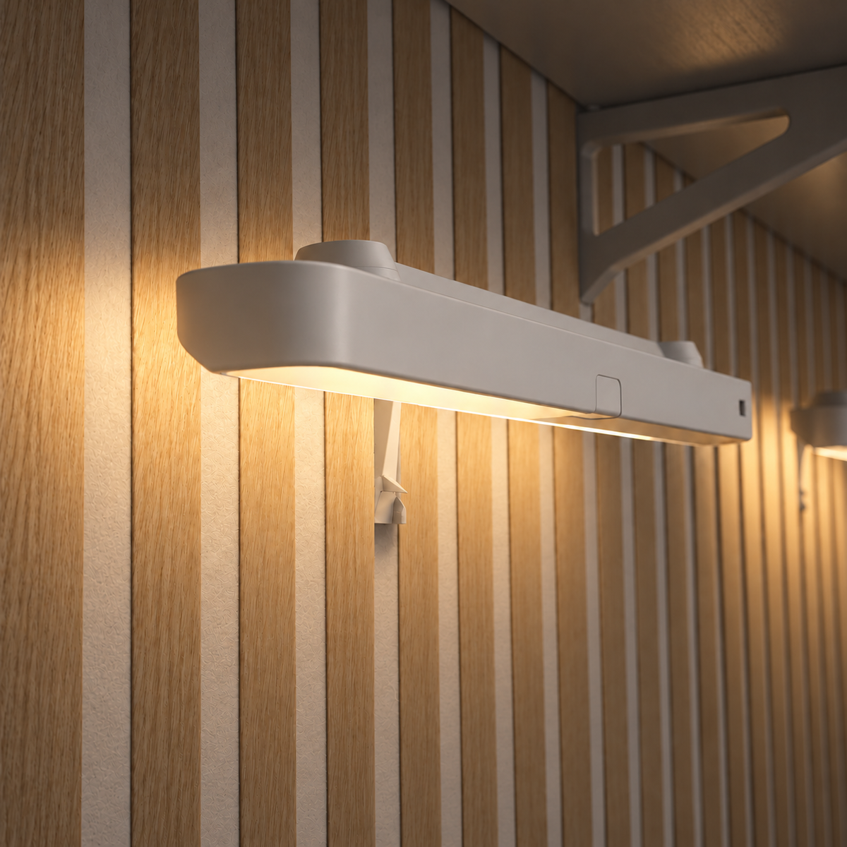 Walltune LED Wandlamp - Installatie: Wall Clip