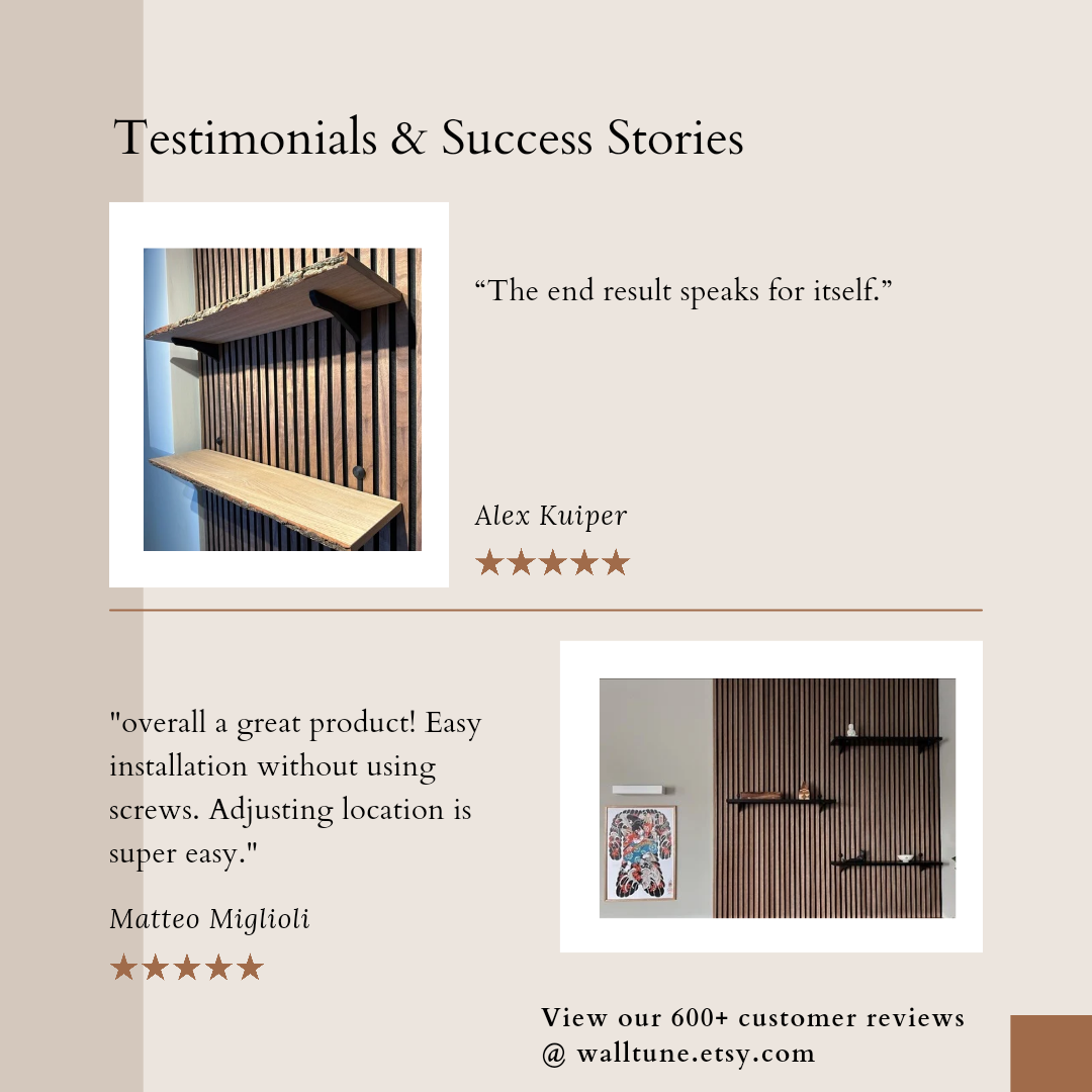 Shelf Mounts for Acoustic Panels - Twist 2 Go - Installation Type: Wall Clip