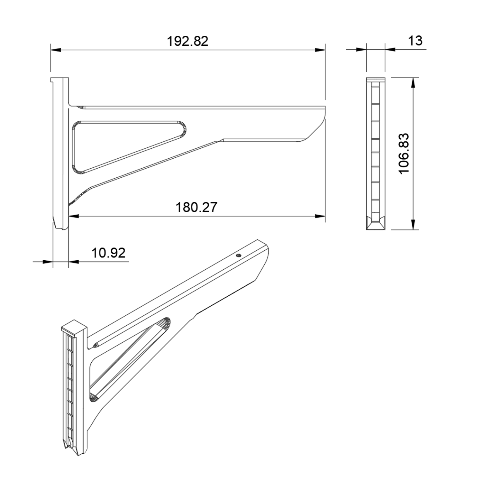 Plankbevestigingen voor akoestische panelen - Installatietype: Muurclip