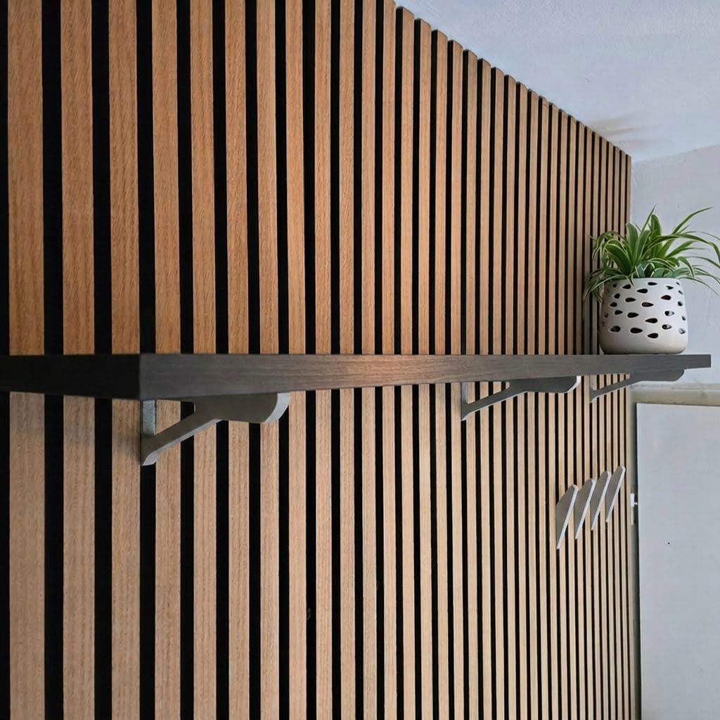 Regalhalterungen für Akustikplatten - Montageart: Wandclip