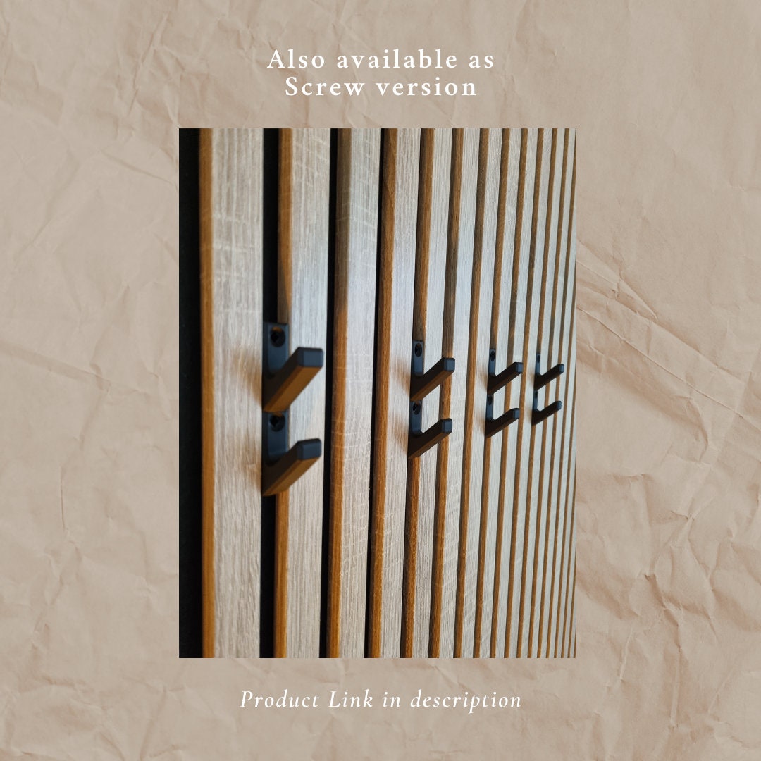 Double Hook for Acoustic Panels - Installation Type: Wall Clip