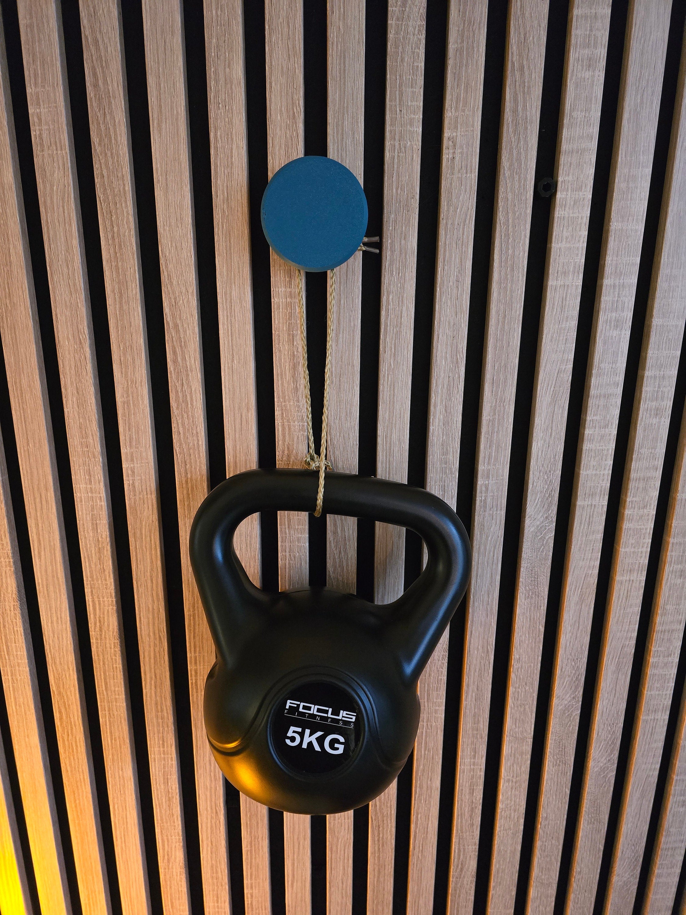 Ronde hanger/haak voor akoestische panelen - Installatietype: Schroef-in