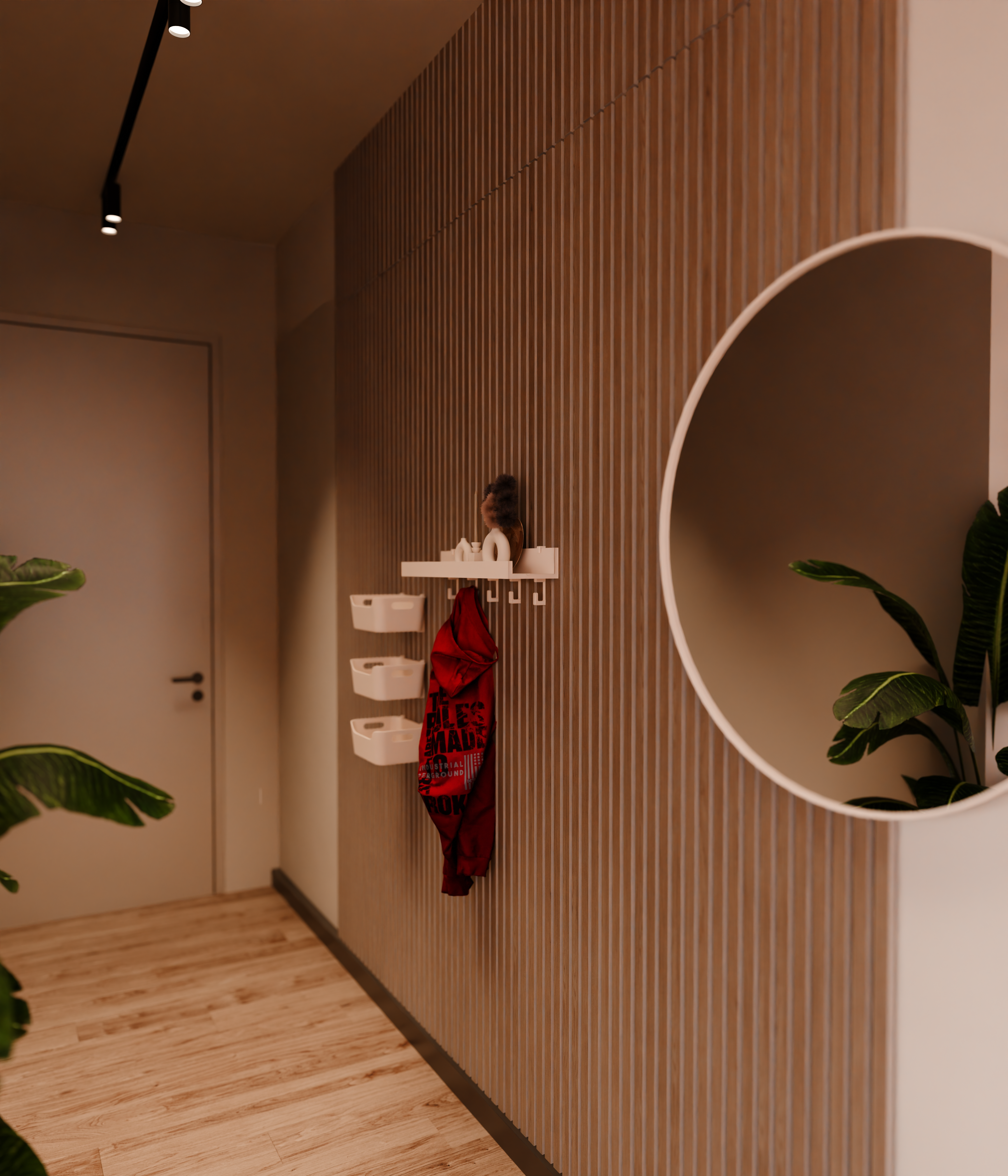 Akoestische paneelplankbeugels en kledinghaken voor IKEA MOSSLANDA Picture Ledge (niet inbegrepen) - Installatietype: Muurklem