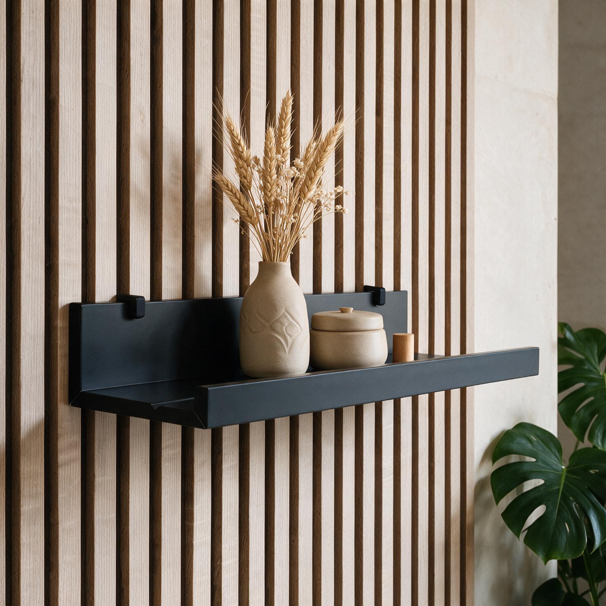 Regalhalterungen für IKEA MOSSLANDA Bilderleiste - Montageart: Wandclip