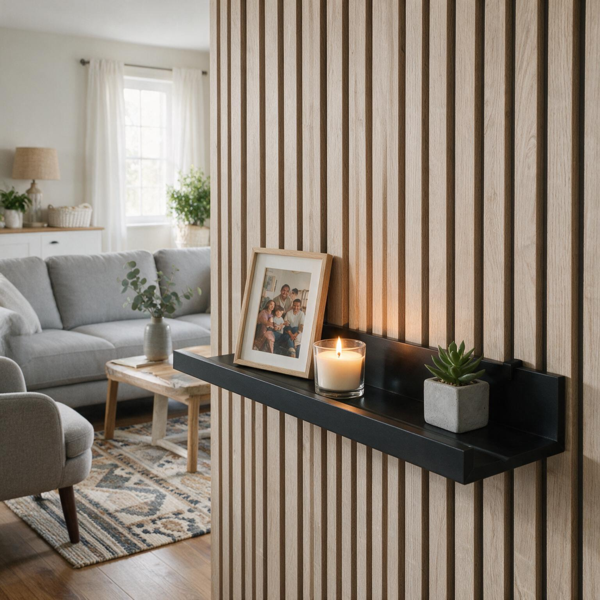 Regalhalterungen für IKEA MOSSLANDA Bilderleiste - Montageart: Wandclip