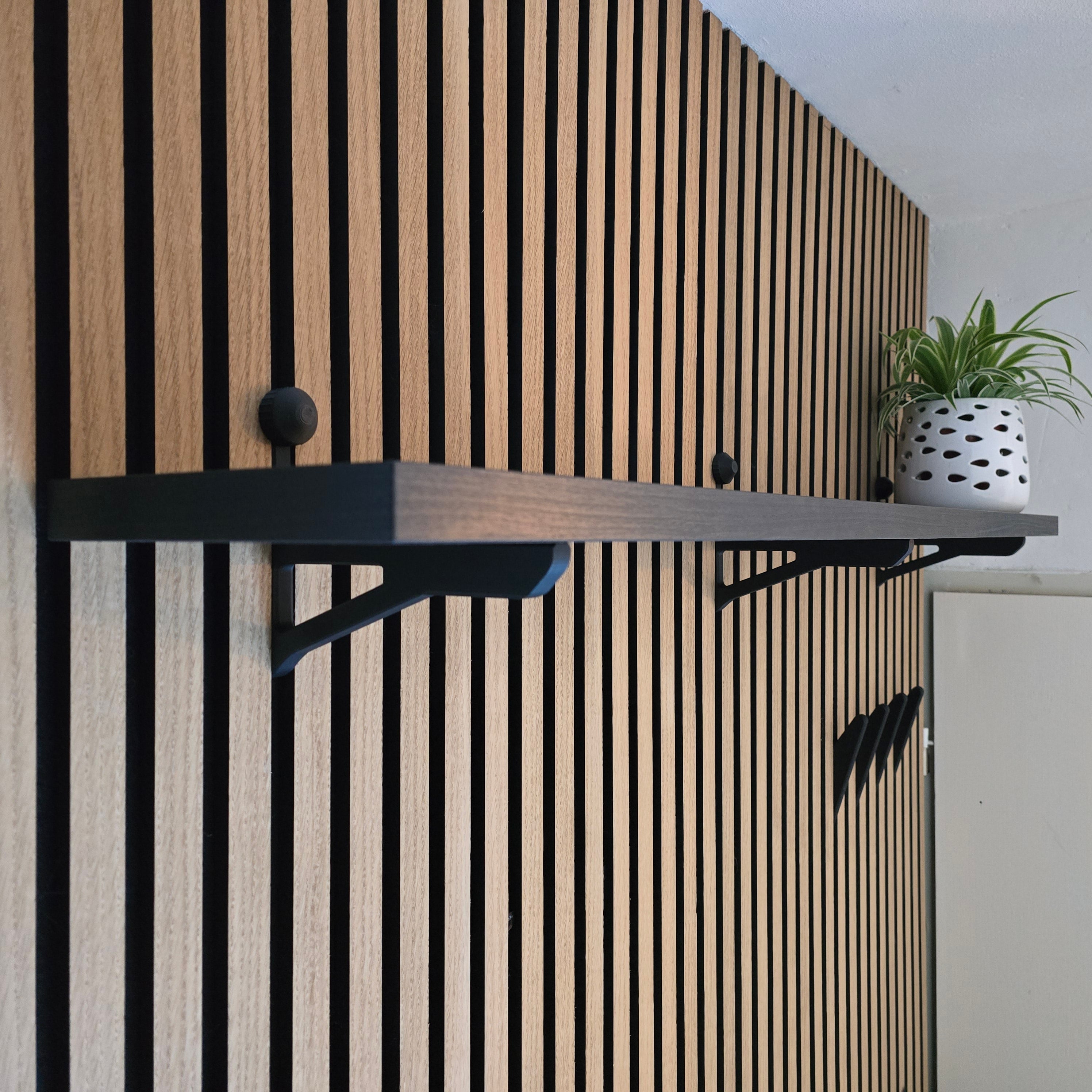 Regalhalterungen für Akustikplatten - Twist&amp;Go - Montageart: Wandclip