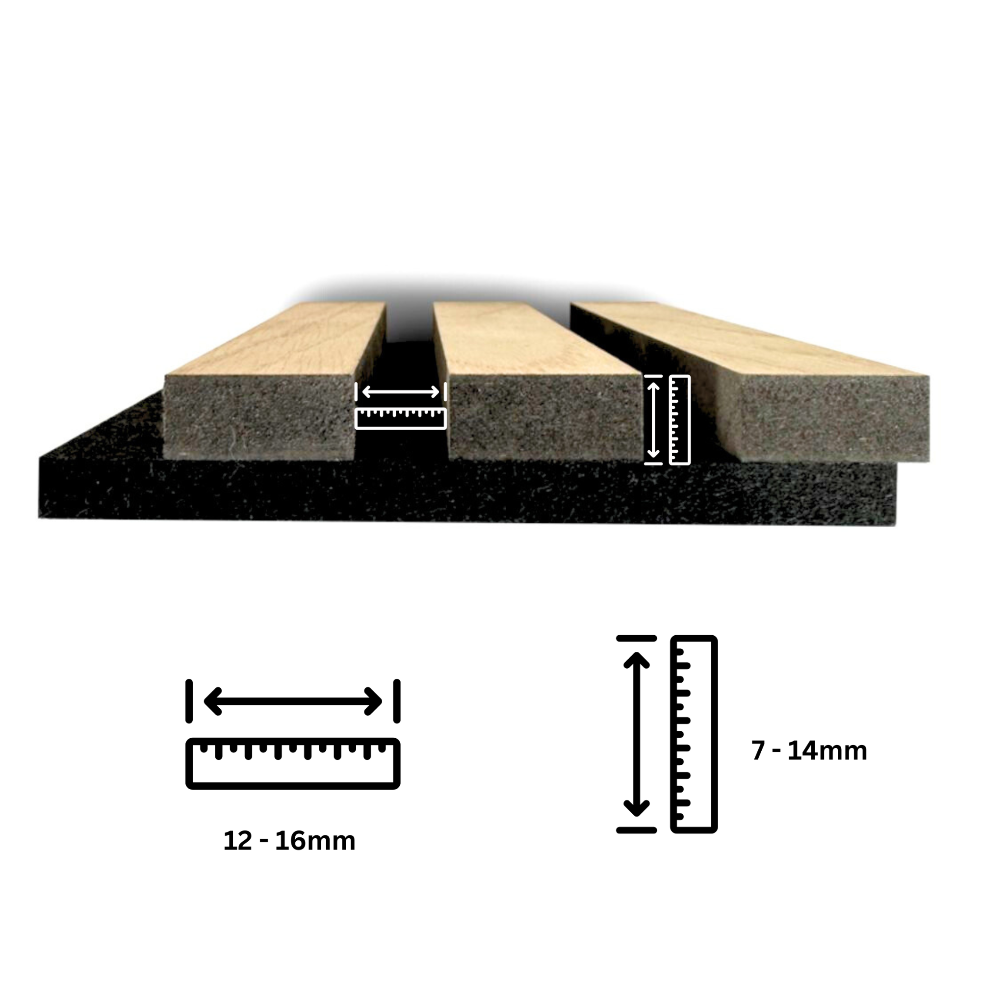 Supports de panneau pour organiseur IKEA UPPDATERA (24 × 17 cm) – Installation : clip mural