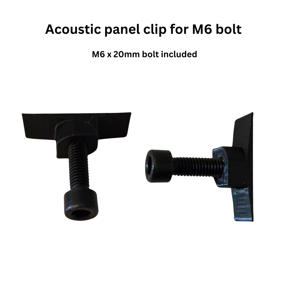 Wandclip für M6 Bolzen - Montageart: Wandclip