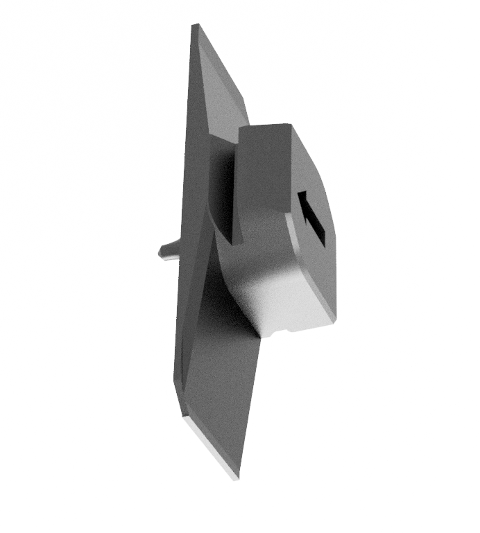 Wandclip für Presshaken