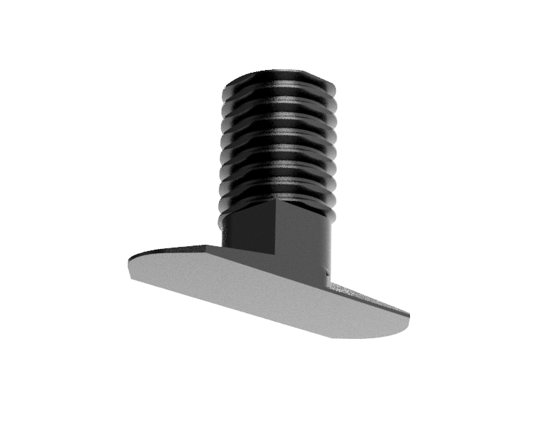 Wandclip für Rundhaken
