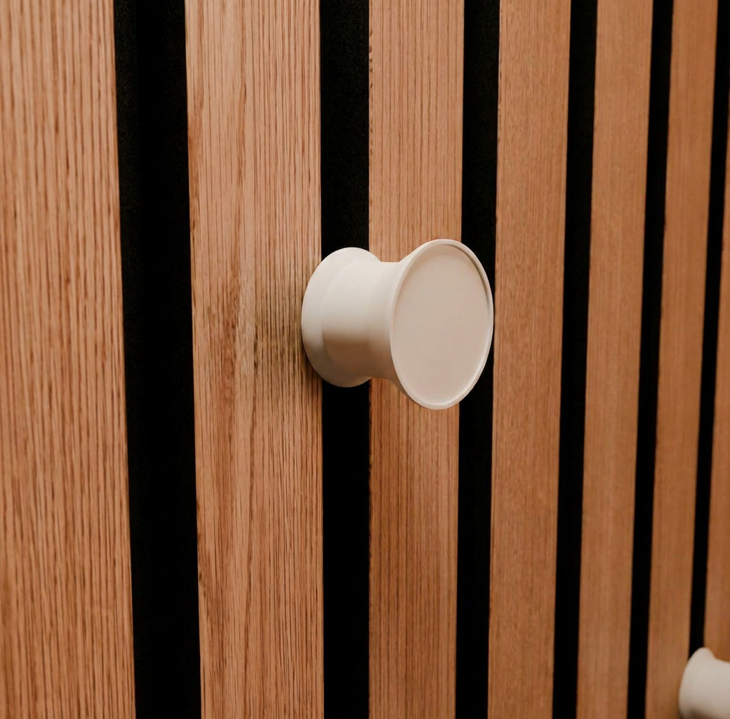 Knophaak voor akoestische panelen - Installatietype: Muurclip