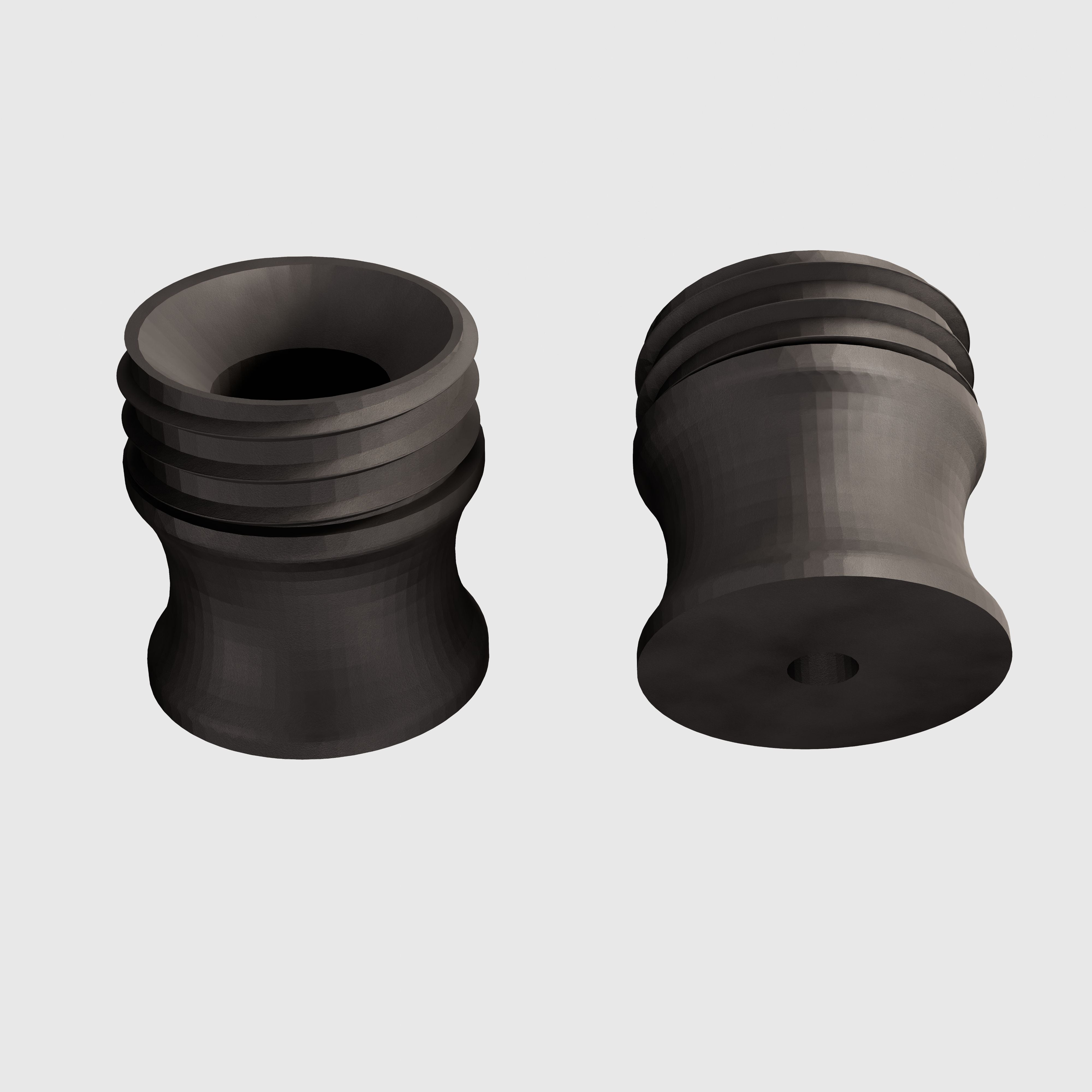 Base and screw for Round Hanger/Hook for Acoustic Panels - Installation type: Screw-In